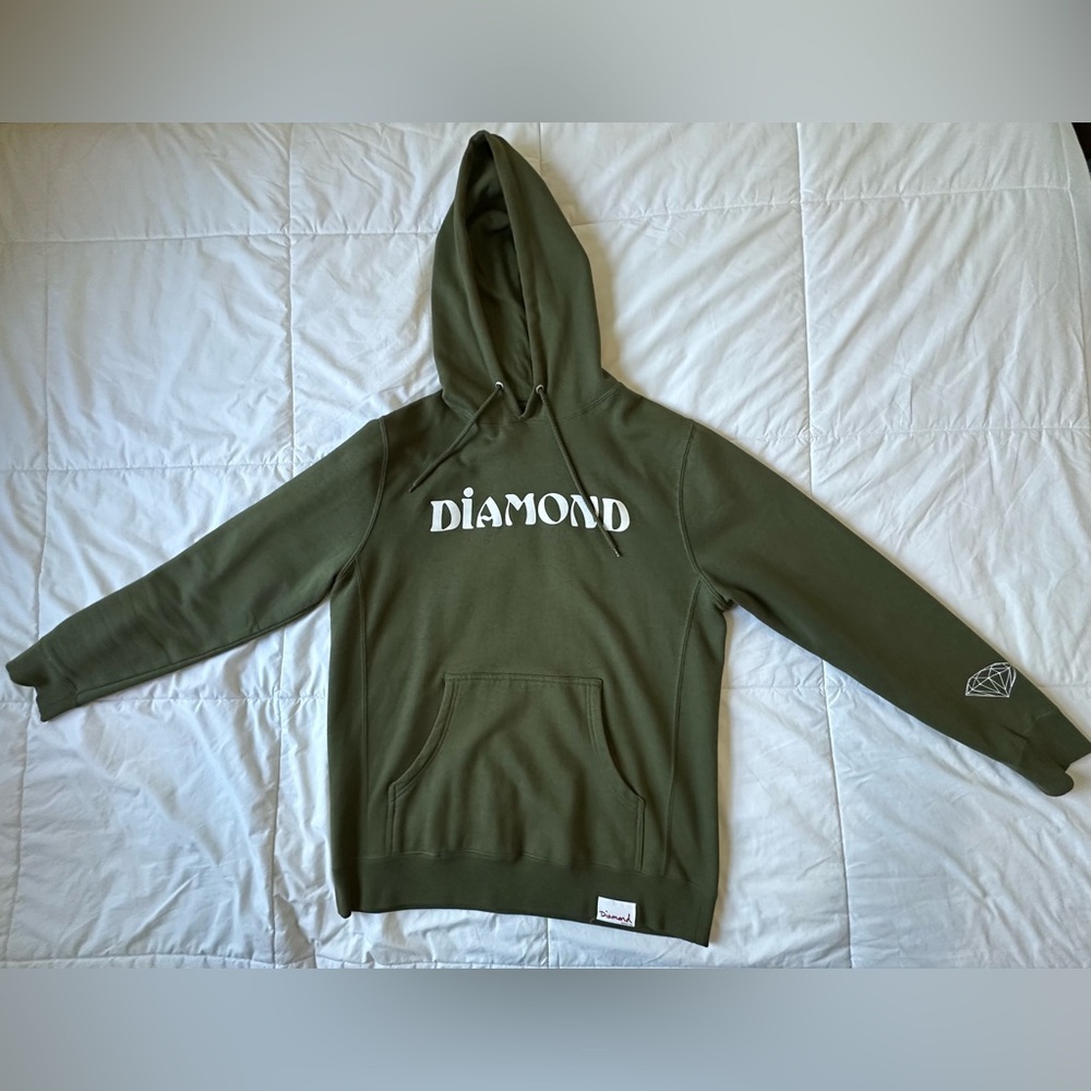 Diamond Supply Co. Forest Green Hoodie